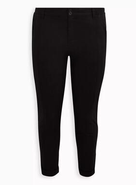Torrid Crop Skinny Stretch Poplin Mid-Rise Pant - Size 24 Plus
